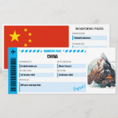 Mount Everest Surprise Trip Ticket (Front/Back)
