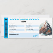 Mount Everest Surprise Trip Ticket (Front)