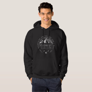 Mount Everest with Life Quotes Hoodie