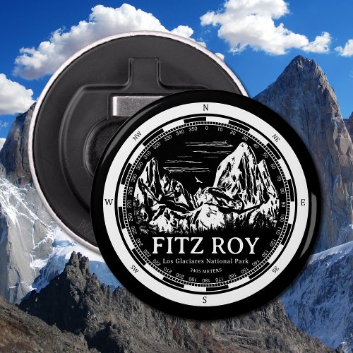 Mount Fitz Roy _ Cerro Chaltn South America Bottle Opener
