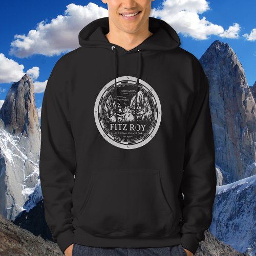 Mount Fitz Roy _ Cerro Chaltn South America Hoodie