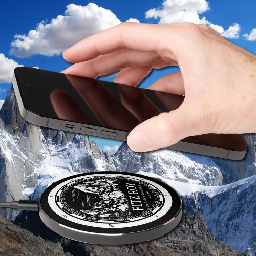 Mount Fitz Roy _ Cerro Chaltn South America Wireless Charger