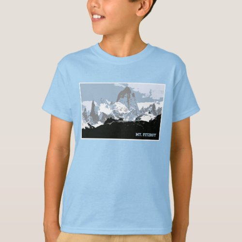 Mount Fitzroy Mountain Patagonia Argentina T_Shirt