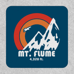 Mount Flume New Hampshire Sun Eagle Patch