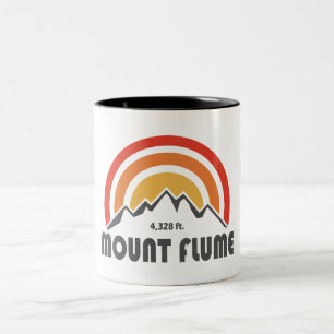 Mount Flume New Hampshire Two-Tone Coffee Mug
