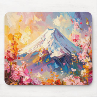 Mount Fuji – Abstract Japanese Art Mouse Pad