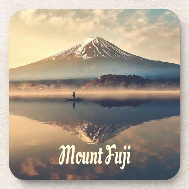 Mount Fuji Beverage Coaster (Front)