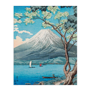 Mount Fuji from Lake Yamanaka by Hiroaki Takahashi Acrylic Print
