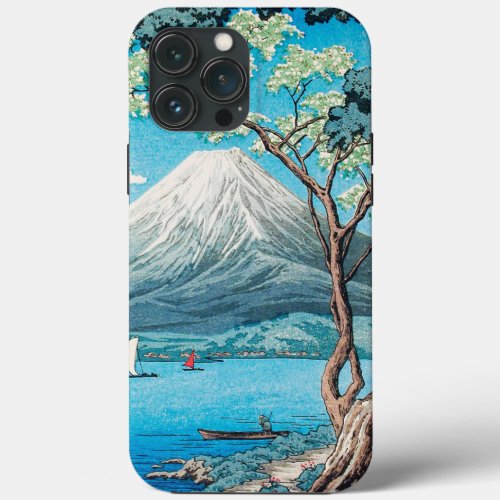 Mount Fuji from Lake Yamanaka by Hiroaki Takahashi iPhone 13 Pro Max Case