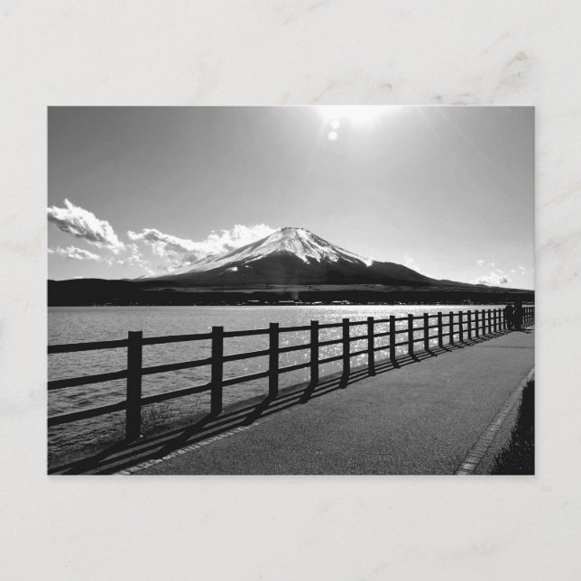 Mount Fuji From Lake Yamanaka Postcard (Front)