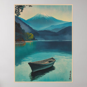 Mount Fuji from Lake Yamanaka Poster