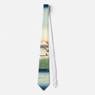Mount Fuji from Tokyo Bay 1858 Tie
