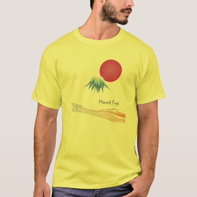 Mount Fuji(Fujisan) T-Shirt (Front)