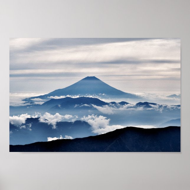 Mount Fuji Holy Mountain Japan Photo Poster (Front)