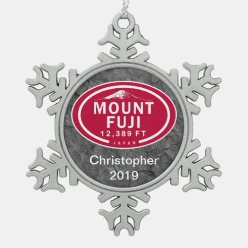 Mount Fuji Japan 12389 FT Mountain Ornament