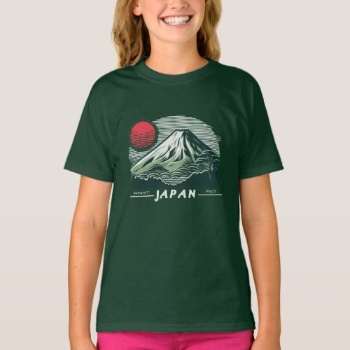 Mount Fuji Japan Asia T_Shirt
