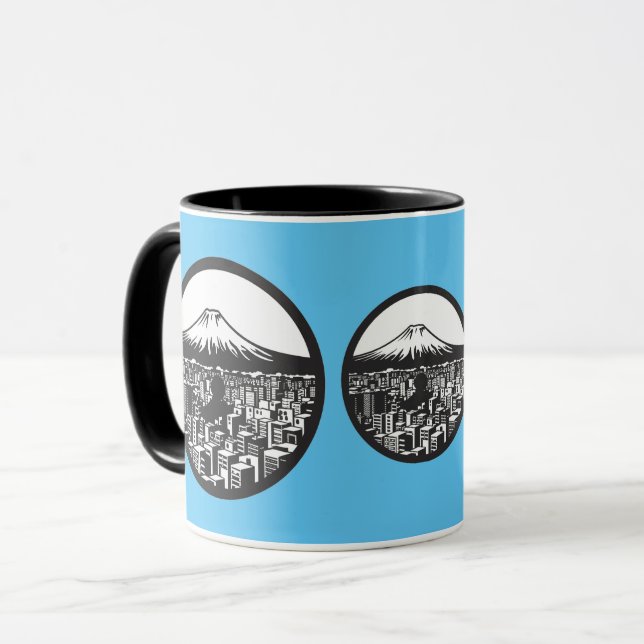mount fuji,japan,mug mug (Front Left)