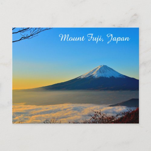 Mount Fuji Japan Postcard