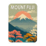 Mount Fuji Japan Travel Art Vintage Magnet