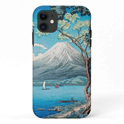 Mount Fuji Lake Yamanaka Hiroaki Takahashi mountai iPhone 11 Case