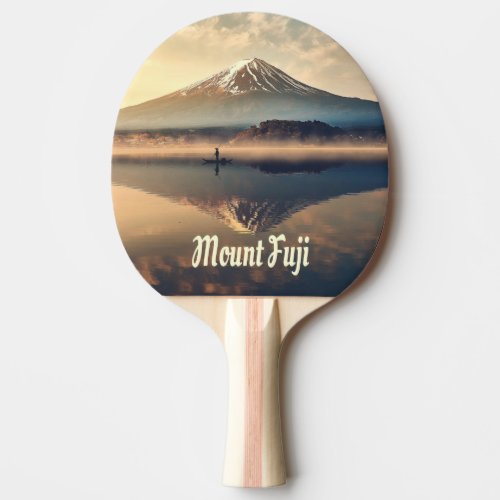 Mount Fuji Ping Pong Paddle