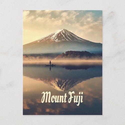 Mount Fuji Postcard