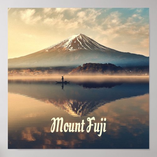 Mount Fuji Poster