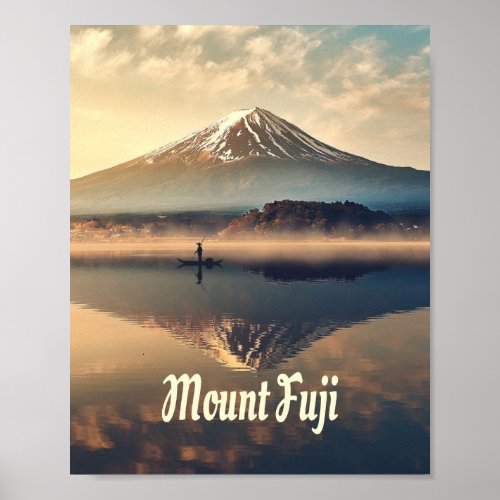 Mount Fuji Poster