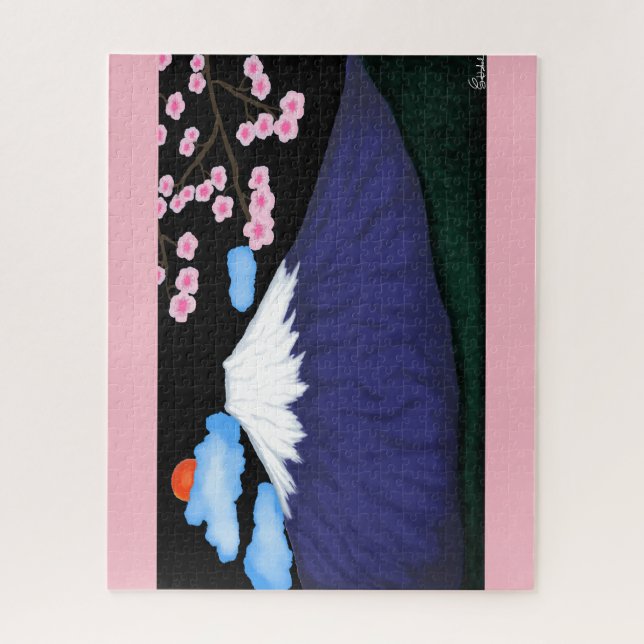 Mount Fuji Puzzle - 520 Pieces (Vertical)