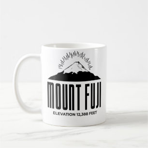 Mount Fuji Rock Climbing Expedition Japan Coffee Mug