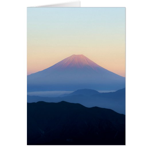 Mount Fuji Silhouettes Cards (Front)