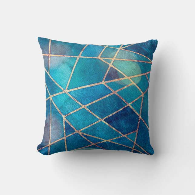 Mount Fuji Throw Pillow (Front)