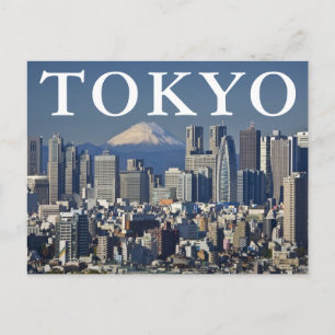 Mount Fuji   Tokyo Japan   Happy Birthday Postcard