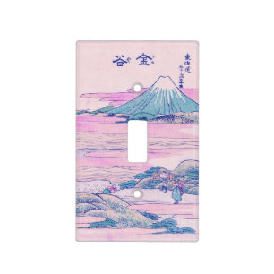 Mount Fuji Ukiyo-e Japanese Vintage Art Light Switch Cover