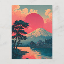 Mount Fuji vintage
