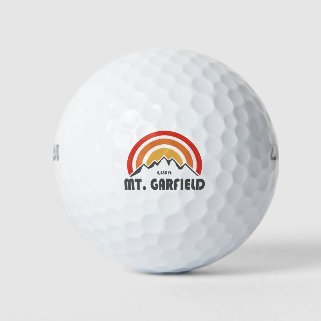 Mount Garfield New Hampshire Golf Balls (Front)