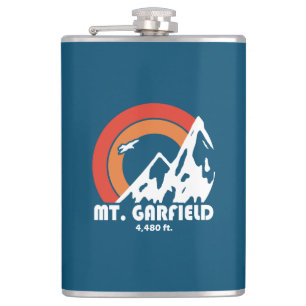 Mount Garfield New Hampshire Sun Eagle Flask
