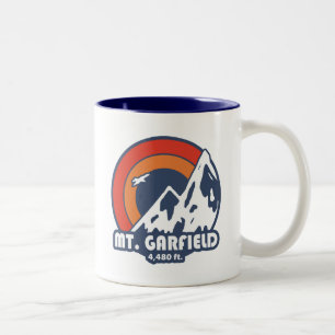 Mount Garfield New Hampshire Sun Eagle Two-Tone Coffee Mug