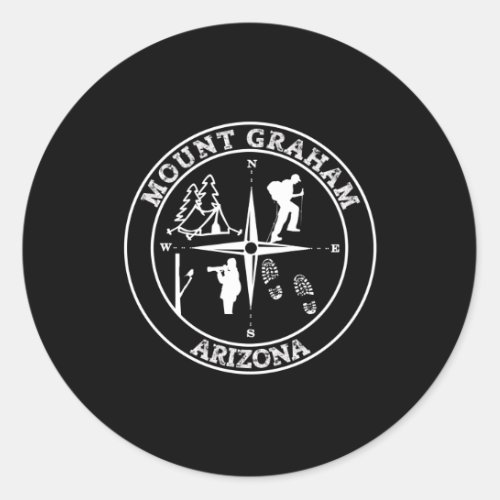 MOUNT GRAHAM CLASSIC ROUND STICKER