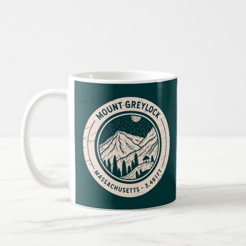 Mount Greylock Massachusetts Hiking Skiing Travel Coffee Mug
