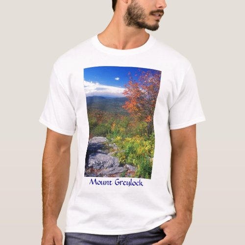 Mount Greylock Round Rock Vista T_Shirt