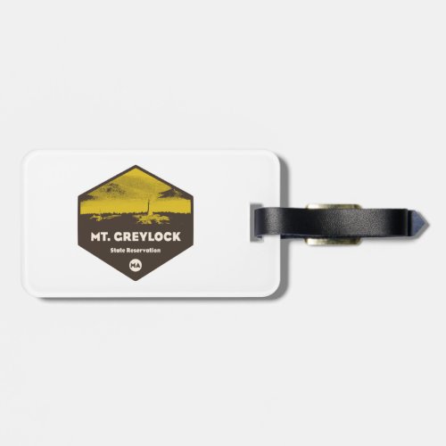 Mount Greylock State Reservation Massachusetts Luggage Tag