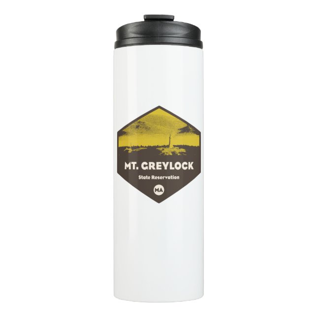 Mount Greylock State Reservation Massachusetts Thermal Tumbler (Front)