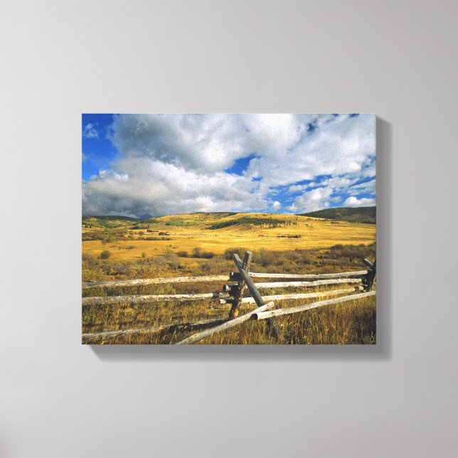 Mount Haggin NWR near Anaconda Montana Canvas Print (Front)