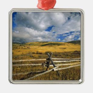 Mount Haggin NWR near Anaconda Montana Metal Ornament