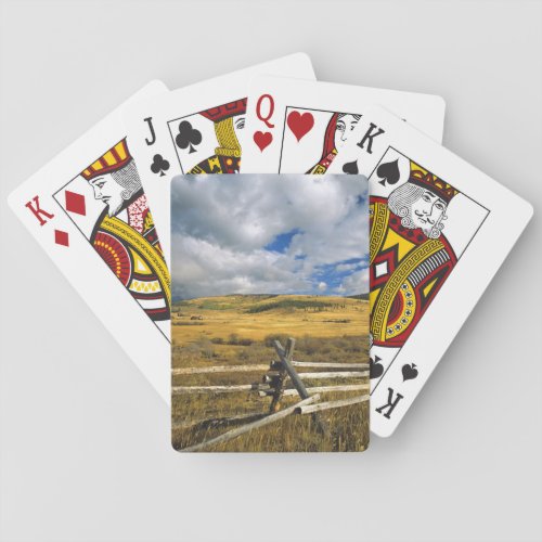 Mount Haggin NWR near Anaconda Montana Playing Cards