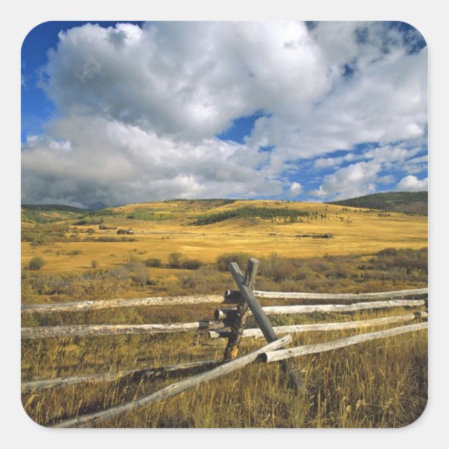 Mount Haggin NWR near Anaconda Montana Square Sticker (Front)