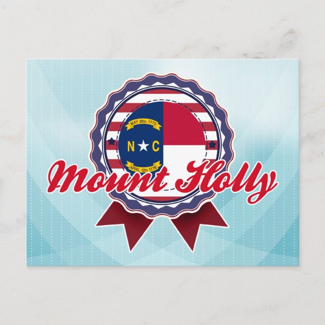Mount Holly, NC Postcard (Front)