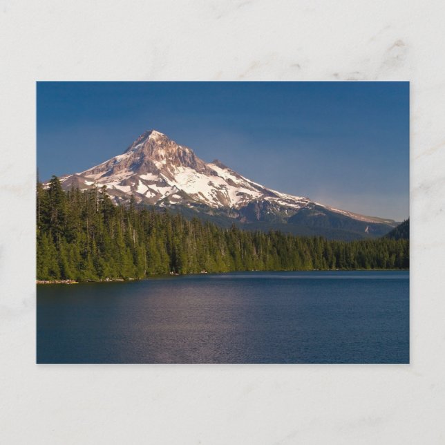 Mount Hood and Lost Lake in Summer Postcard (Front)