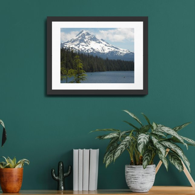 Mount Hood Mountain Splendor Landscape Framed Art (Living Room 2)